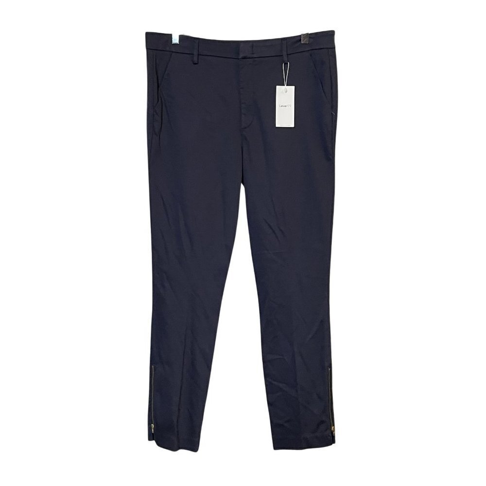 NWT Level 99 Zipper Detail Pants in River Sz. 33